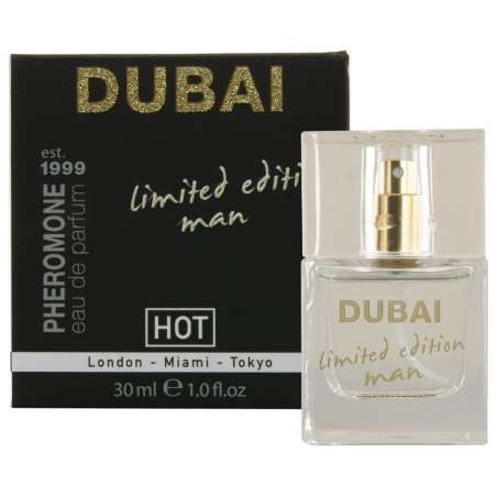 HOT PHEROMONE PERFUME DUBAI EDICIaN LIMITADA HOMBRE 30 ML
