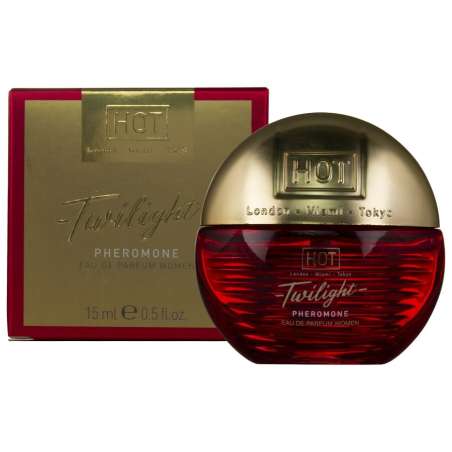 HOT TWILIGHT PERFUME CON FEROMONAS MUJER 15 ML