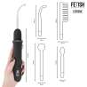 FETISH SUBMISSIVE VIBRADOR WAND ELECTROESTIMULACIaN ALTA FRECUENCIA