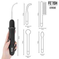 FETISH SUBMISSIVE VIBRADOR WAND ELECTROESTIMULACIaN ALTA FRECUENCIA