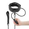 FETISH SUBMISSIVE BONDAGE COLLAR BONDAGE INFLABLE CON TIRADOR