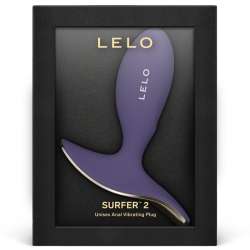 LELO SURFER 2 PLUG ANAL VIBRADOR UNISEX MORADO