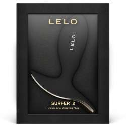 LELO SURFER 2 PLUG ANAL VIBRADOR UNISEX NEGRO