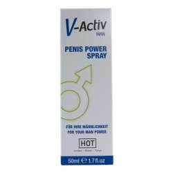 HOT V ACTIV PENIS POWER SPRAY PARA HOMBRE 50 ML