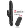 BLACKSILVER KENJI VIBRADOR RABBIT UP DOWN MANDO CONTROL REMOTO WATCHME