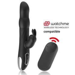 BRILLY GLAM MOEBIUS RABBIT VIBRATOR ROTATOR COMPATIBLE CON WATCHME WIRELESS TECHNOLOGY