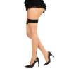LEG AVENUE 1963 MEDIAS DE SPANDEX CON COSTURA TRASERA NEGRO TALLA aNICA