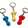 DIABLO PICANTE LLAVERO PENE SILICONA SURTIDOS COLOR FOSFORESCENTE