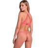 PASSION RESILQUE SET SUJETADOR TANGA ROJO L XL