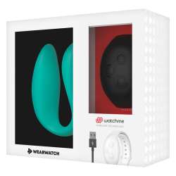 WEARWATCH VIBRADOR DUAL TECHNOLOGY WATCHME AGUAMARINA AZABACHE