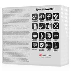 WEARWATCH VIBRADOR DUAL TECHNOLOGY WATCHME AGUAMARINA AZABACHE