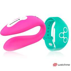 WEARWATCH VIBRADOR DUAL TECHNOLOGY WATCHME FUCSIA AGUA MARINA