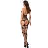PASSION WOMAN BS053 BODYSTOCKING NEGRO TALLA UNICA
