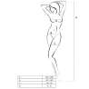 PASSION WOMAN BS047 BODYSTOCKING ROJO TALLA UNICA