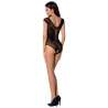 PASSION WOMAN BS064 BODYSTOCKING NEGRO TALLA UNICA