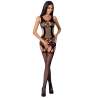 PASSION WOMAN BS066 BODYSTOCKING NEGRO TALLA UNICA