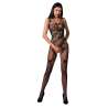 PASSION WOMAN BS076 BODYSTOCKING TALLA UNICA NEGRO