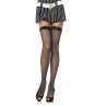 LEG AVENUE MEDIAS DE RED PEQUENA CON ENCAJE