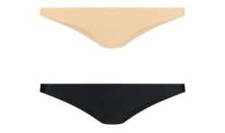 BYE BRA PACK 2 BRASILENAS NEGRAS Y BEIGE S
