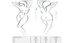 PASSION WOMAN DARYL TEDDY NEGRO TALLA S M