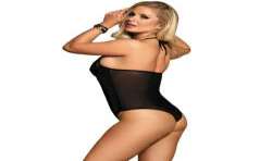 SUBBLIME TEDDY DISENO FLORAL NEGRO TALLA UNICA